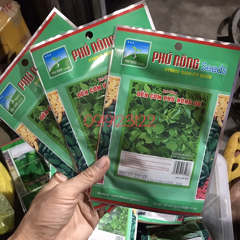 Hạt giống dền xơm Phú Nông gói 10g