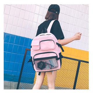[order]  balo ulzzang FORM RỘNG