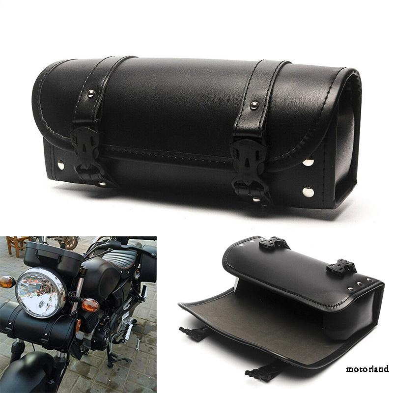 Motorcycle Bag Mounting Part For Harley Chopper Bobber Cruiser Bar Saddlebag Polyurethane Leather 29.5x9x12.5cm | BigBuy360 - bigbuy360.vn