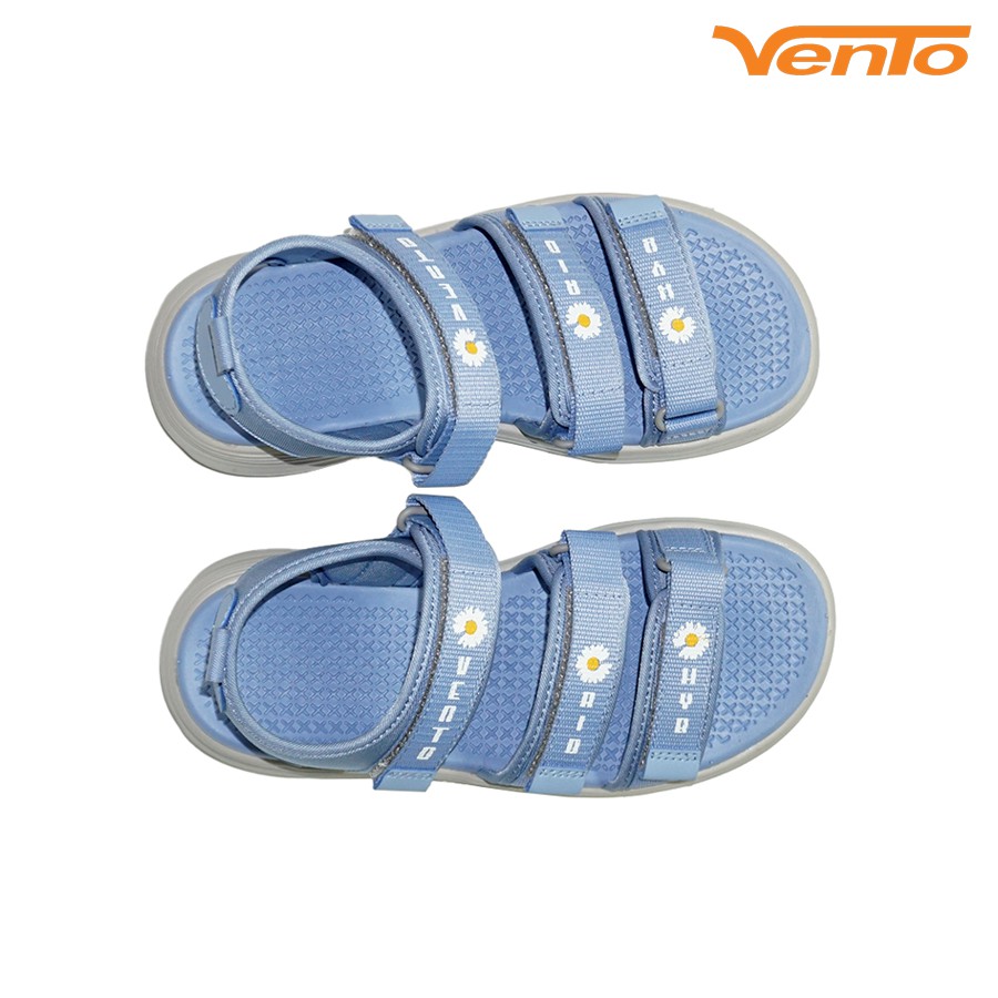 Giày Sandal Vento Họa Tiết Hoa Cúc SD106 Màu Xanh