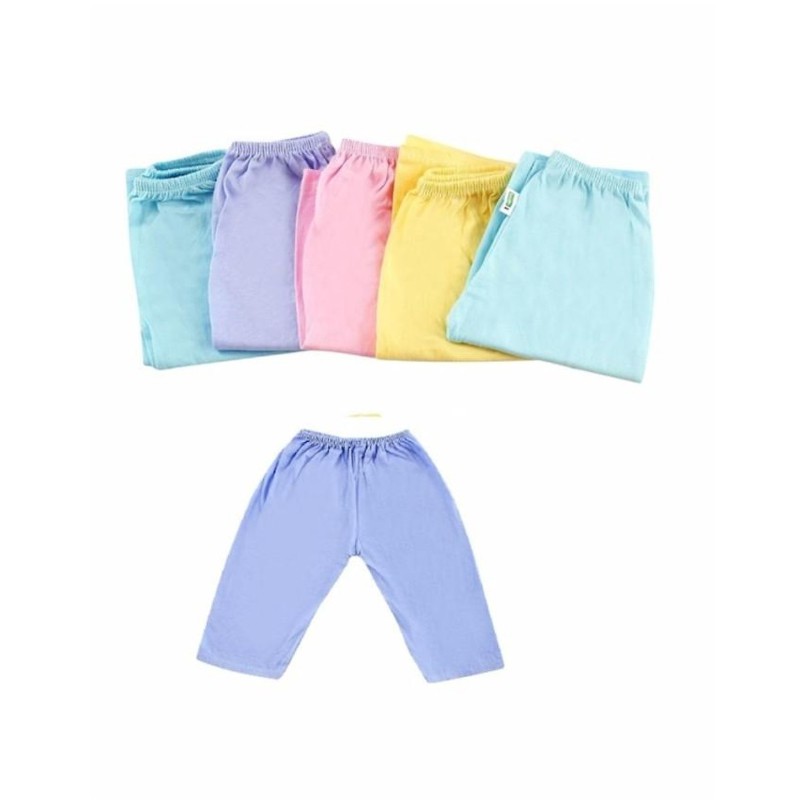 COMBO 5 QUẦN DÀI MÀU CHO BÉ MẶC NHÀ 100% cotton