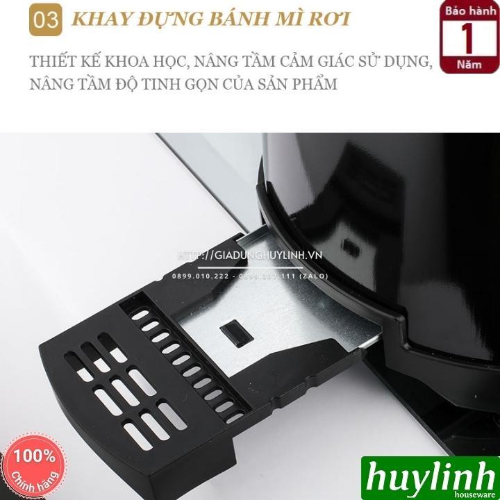 [Mã ELHAMS5 giảm 6% đơn 300K] Máy nướng bánh mì sandwich Tiross TS9659 - 800W