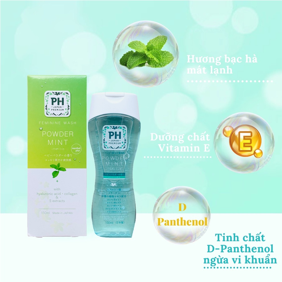 [Dung dịch vệ sinh phụ nữ] PH Japan Premium 150ml