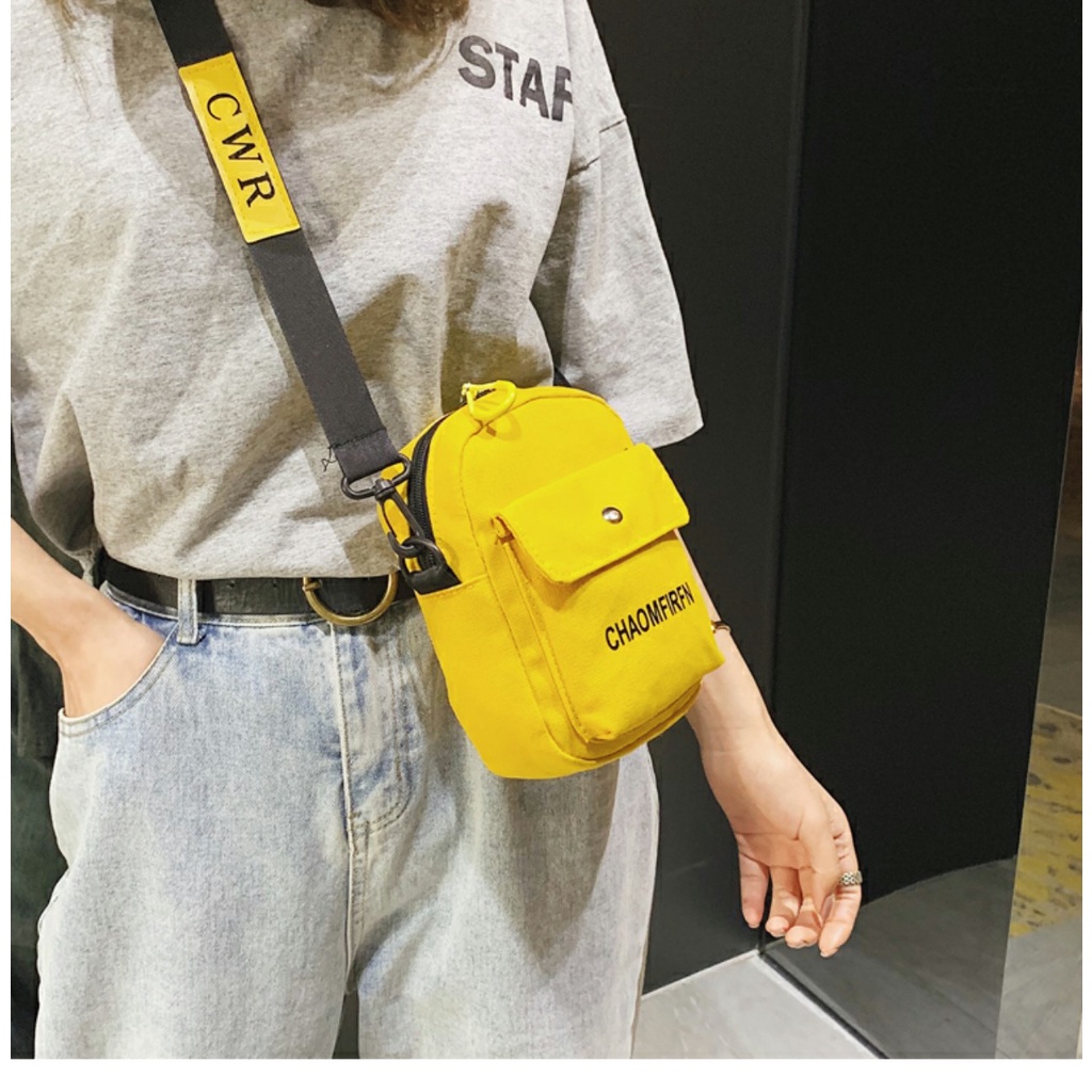 Túi Xách, Túi Đeo Vai Nữ, Túi Đeo Chéo Mini Bằng Vải - Túi Xách Nữ Nhỏ Xinh Phong Cách Hàn Quốc