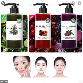 Sữa Rửa Mặt Rau Củ Thải Độc Super Vegitoks Cleanser