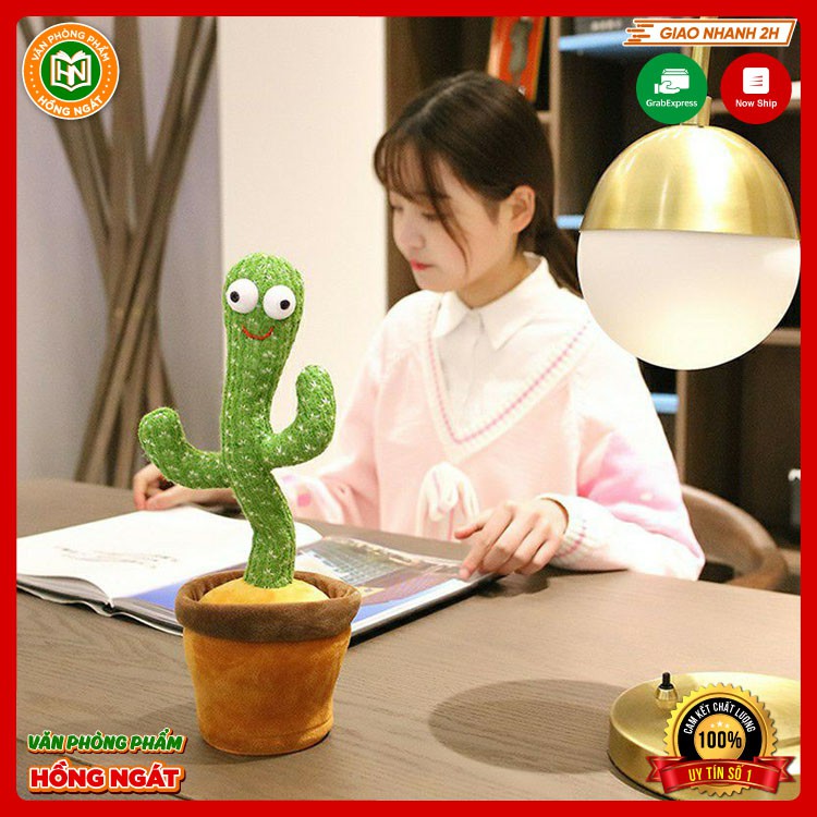 Đồ chơi xương rồng nhảy múa cho bé, có 120 bài hát vui nhộn, thông minh biết nhại tiếng, giải trí, giảm stress DCXRNM