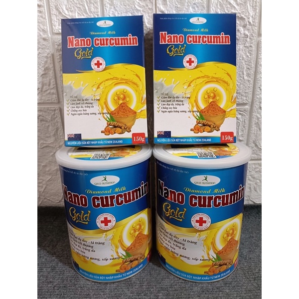 Sữa nghệ nano curcumin gold hỗ trợ dạ dày