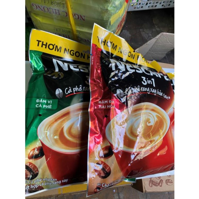 NESCAFE 3IN1 RANG XAY HÒA TAN 782G( 46 gói x17g)