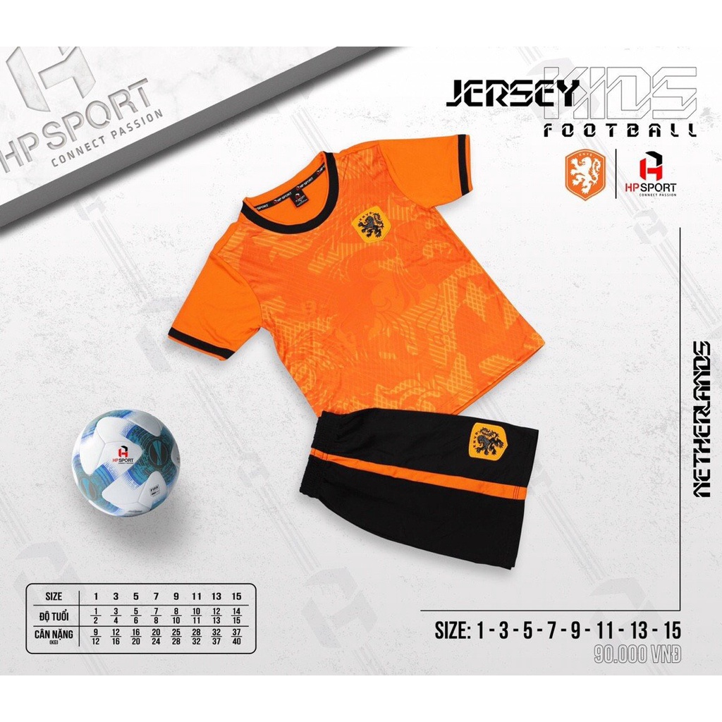 Quần Áo Bóng Đá Trẻ Em - Các Mẫu Tuyển Quốc Gia Mới Nhất, Vải Thun Thể Thao Cao Cấp