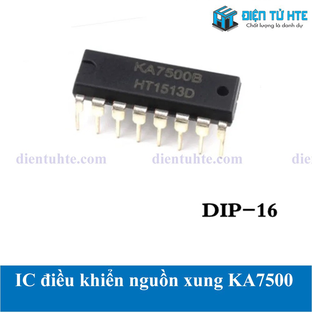 IC điều khiển nguồn xung KA7500 DIP-16 chính hãng [HTE Quy Nhơn CN2]