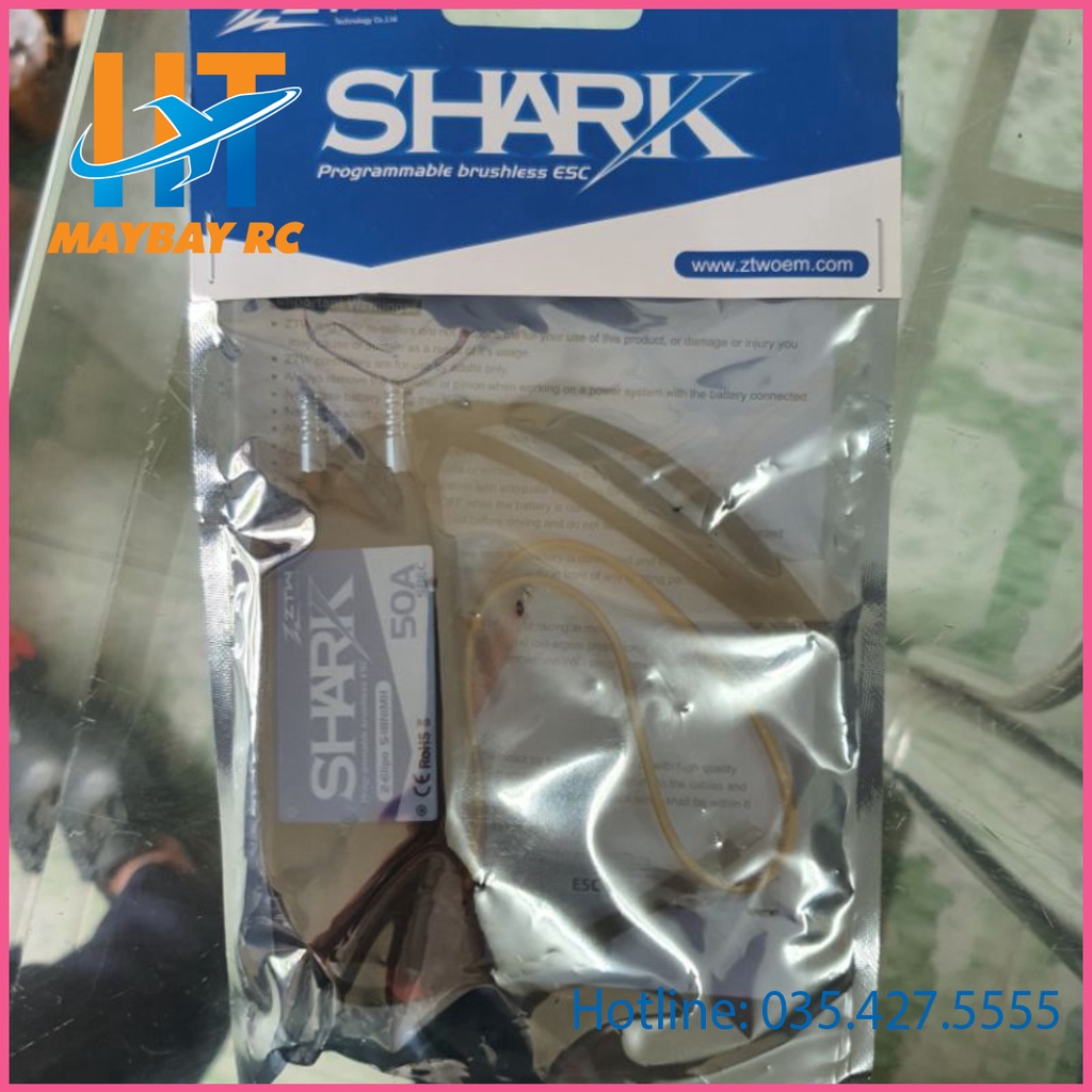 ESC ZTW Shark 60A/70A/80A tản nhiệt nước để chế tàu/cano điều khiển từ xa