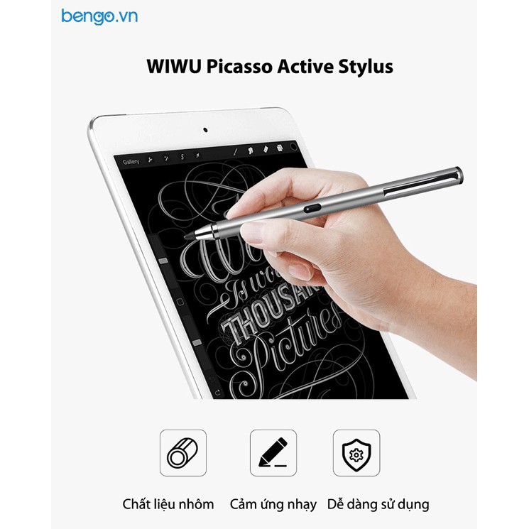 Bút cảm ứng WIWU Picasso Active Stylus - P666