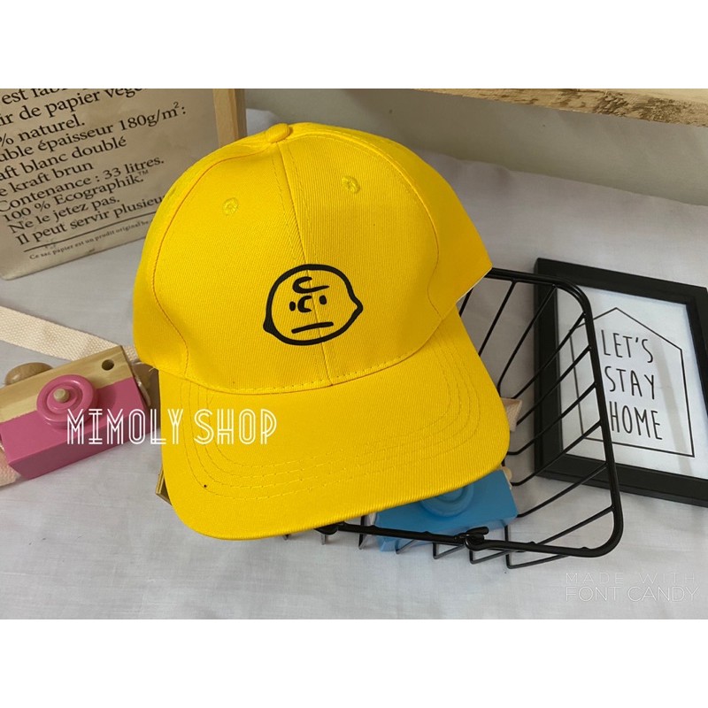 Nón Lưỡi Trai In Hình Mặt Cười Ngộ Nghĩnh
