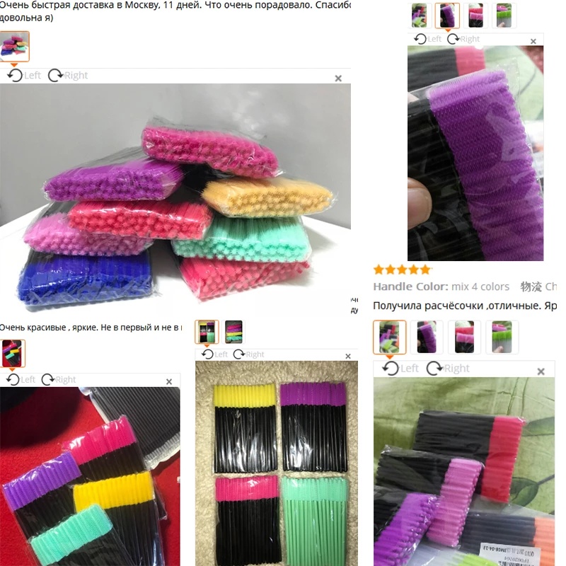 Bút kẻ mắt Silicon gel sử dụng công cụ kéo dài lông mi chuyên nghiệp cho phụ nữ