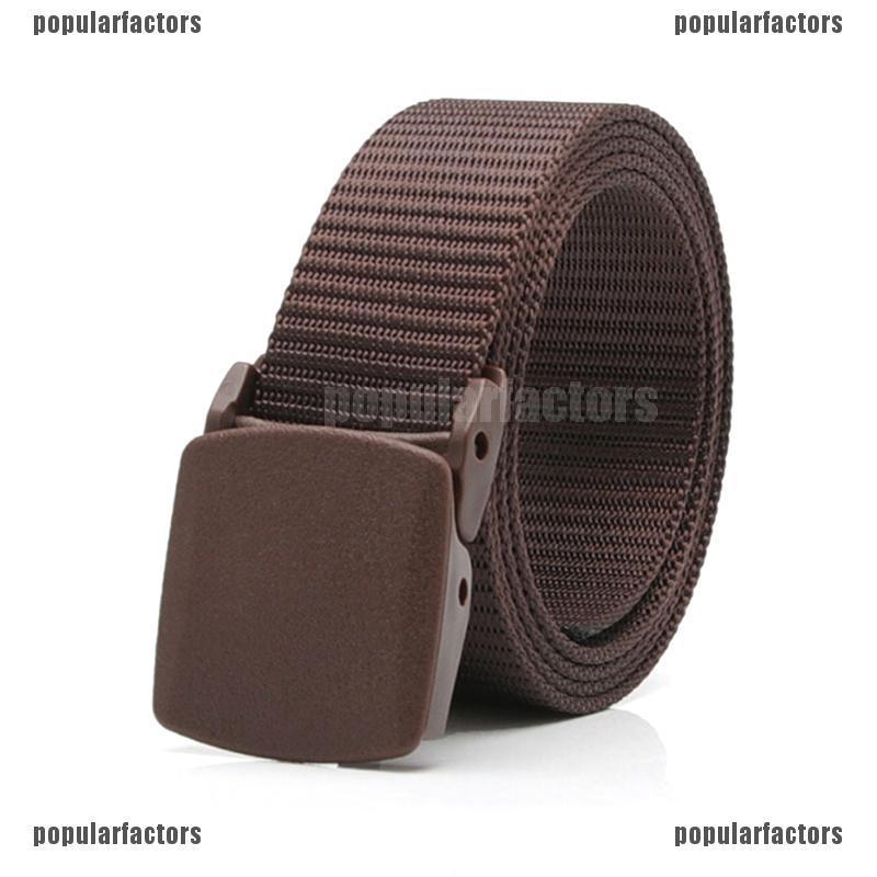 Thắt Lưng nylon Phong Cách Quân Đội Cá Tính Cho Nam Nữ