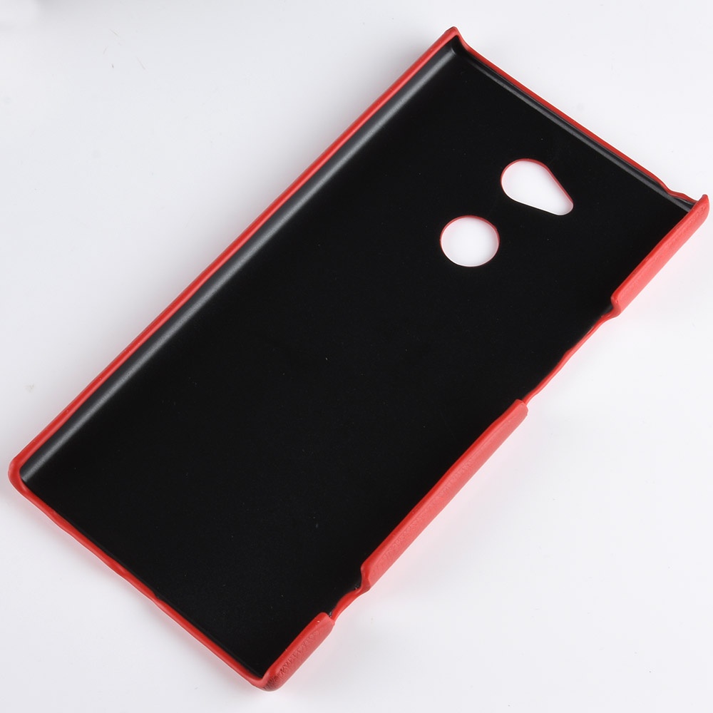Ốp Điện Thoại PC Cứng Phối Da PU Sang Trọng Chống Sốc Cho Sony Xperia XA2 Plus Ultra XZ2 Premium XZ3 L4 L3