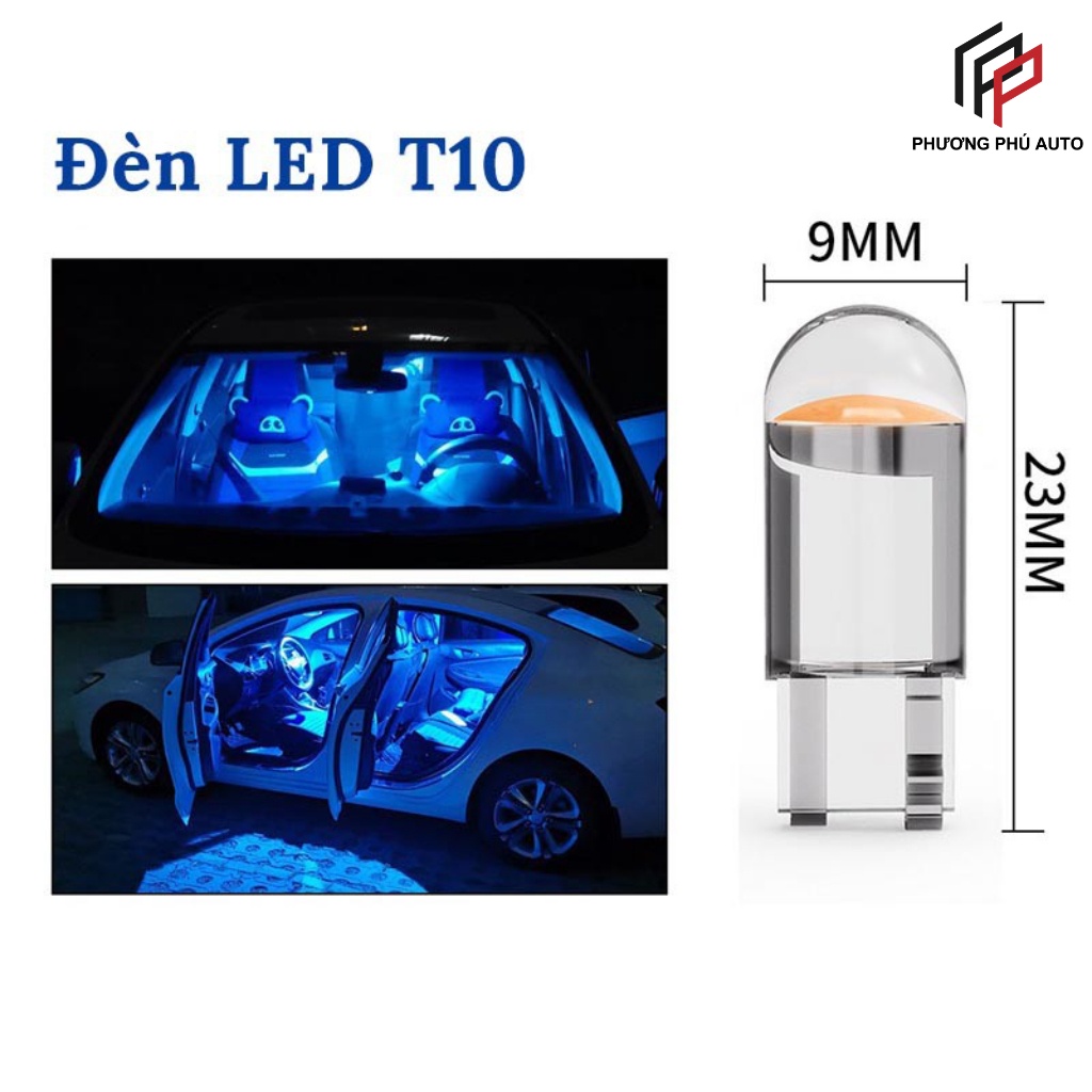 Bóng Led T10 Siêu Sáng P54, Đèn Led T10 Lắp Mặt Đồng Hồ, Demi, Xi Nhan Xe Máy, Ô Tô - Phương Phú Auto