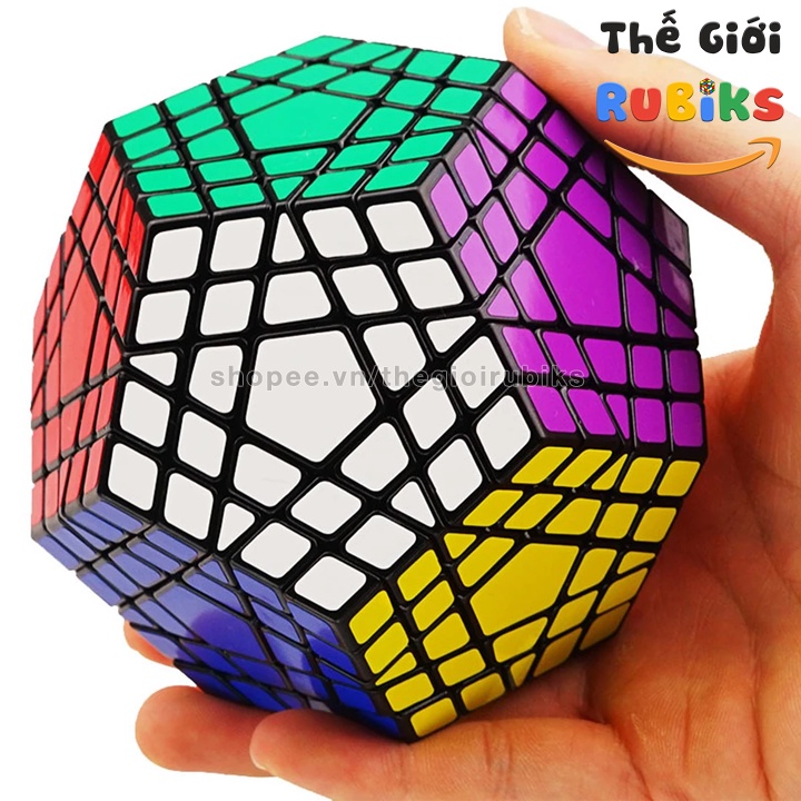 Rubik Megaminx 5x5 ShengShou Gigaminx 5x5x5 Biến Thể 12 Mặt 5 Tầng Rubic