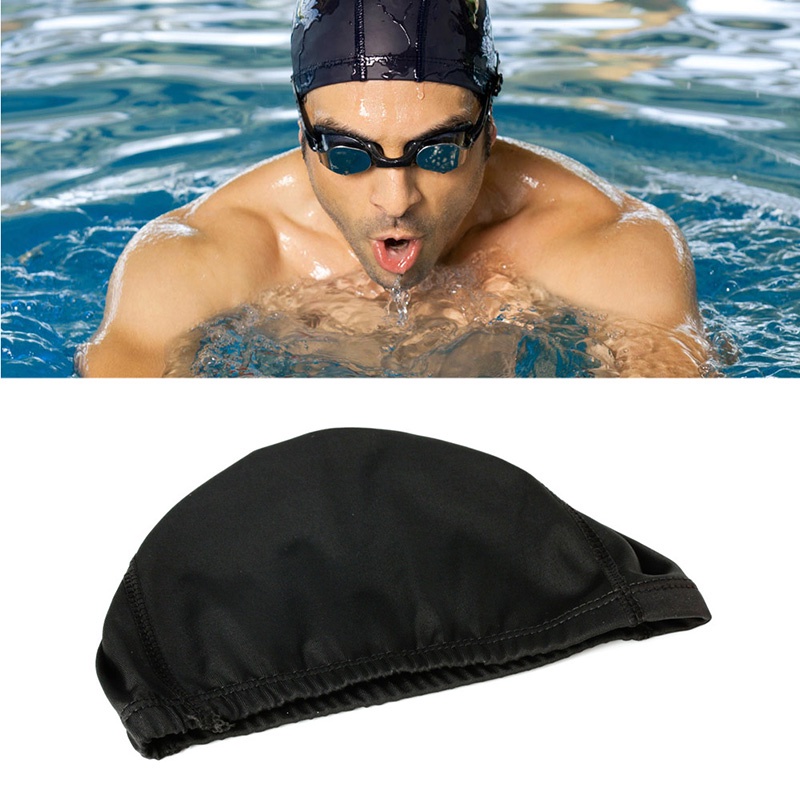 Mũ Bơi Polyester Linh Hoạt Bền Bỉ Cho Nam Nữ