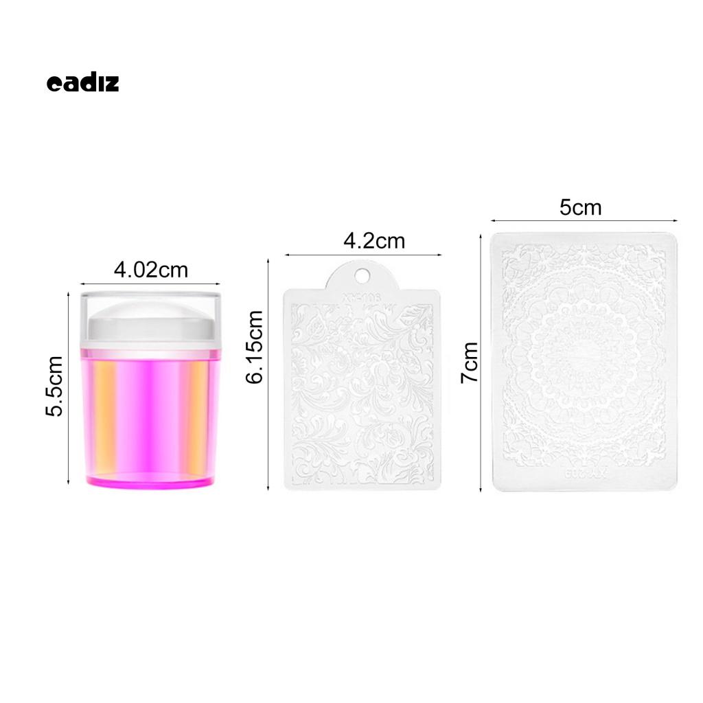 Con Dấu Silicone Nhiều Màu An Toàn Cho Móng Tay