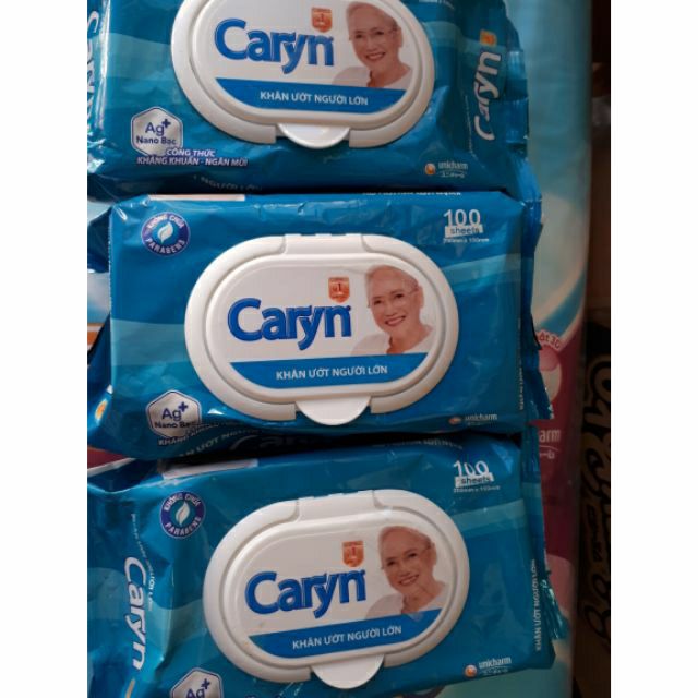 Khăn ướt Caryn 100 tờ