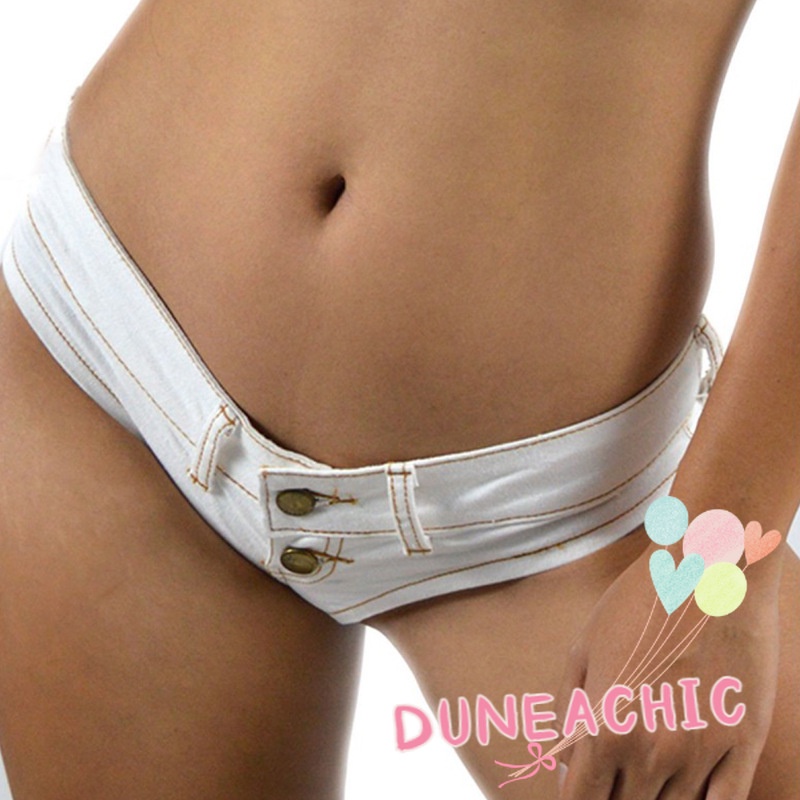 DUNEA Quần Đùi Denim Thời Trang Gợi Cảm Cho Nữ