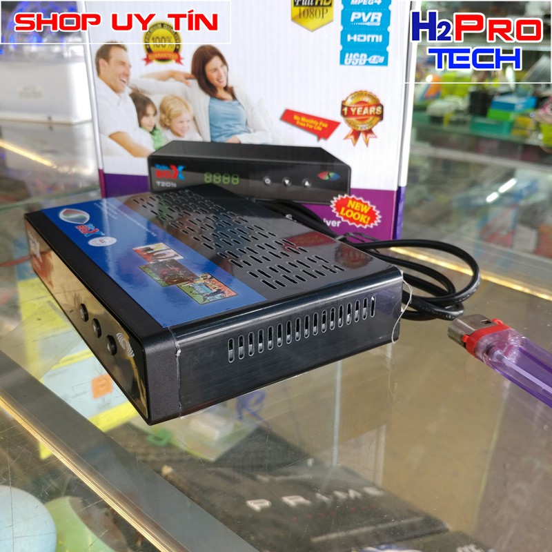 Đầu thu kỹ thuật số DVBT2 Telebox T201s hàng chính hãng, bảo hành 1 năm ( tặng dây HDMI )