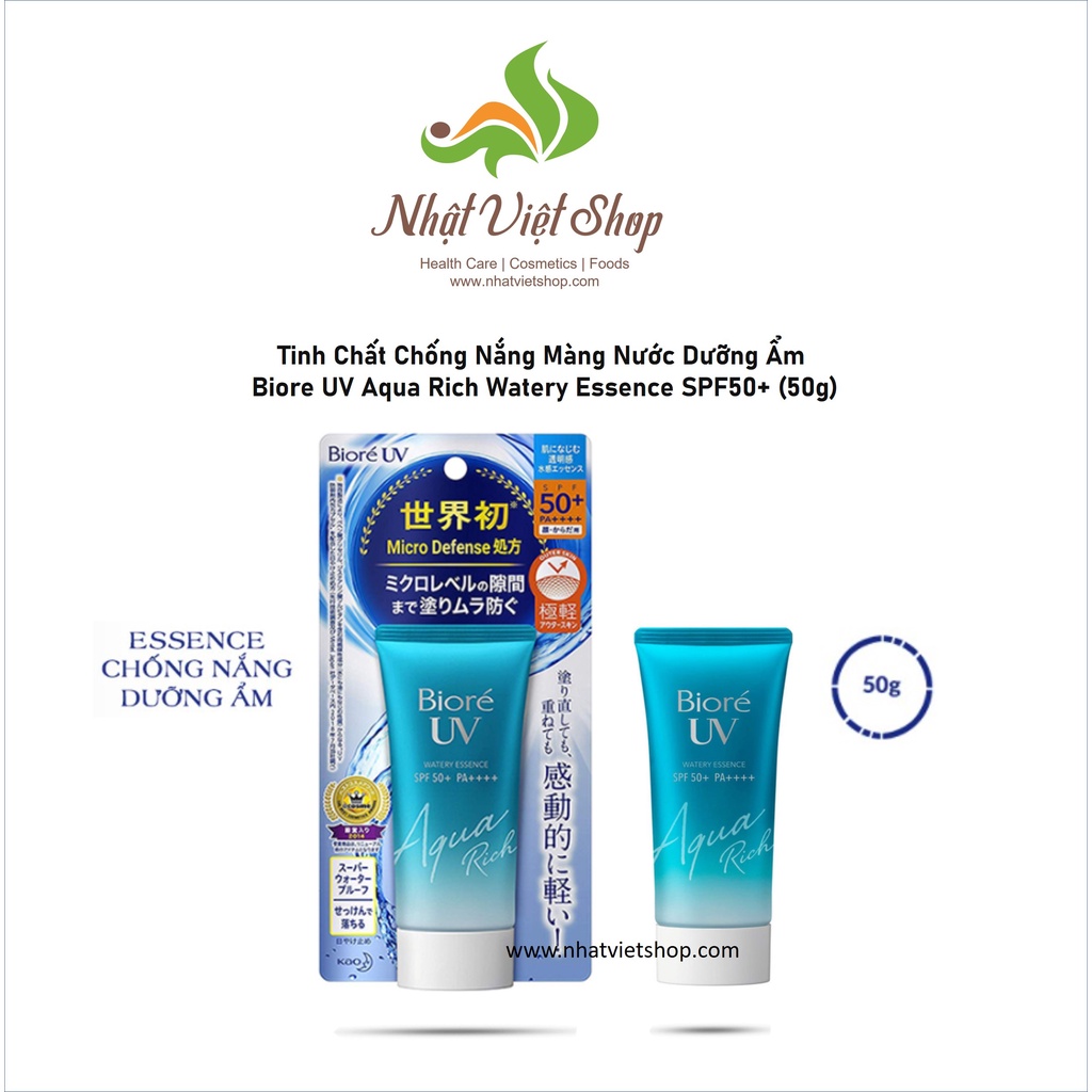 Kem chống nắng Biore UV Aqua Rich Watery Essence Water Base Sunscreen