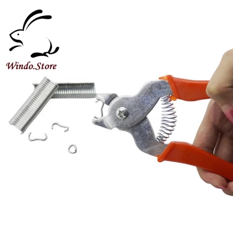 Kềm + Ghim Bấm Ráp Lồng Công Nghiệp Tiện Dụng