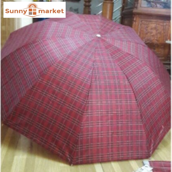 Dù che mưa nắng loại lớn đường kính 120cm, ô dù thời trang loại lớn màu ngẫu nhiên