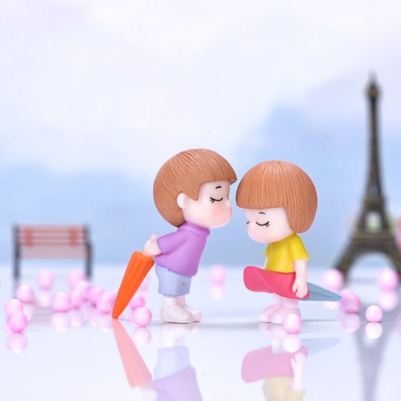 Bộ 2 Cây Dù Mini Trang Trí Sân Vườn