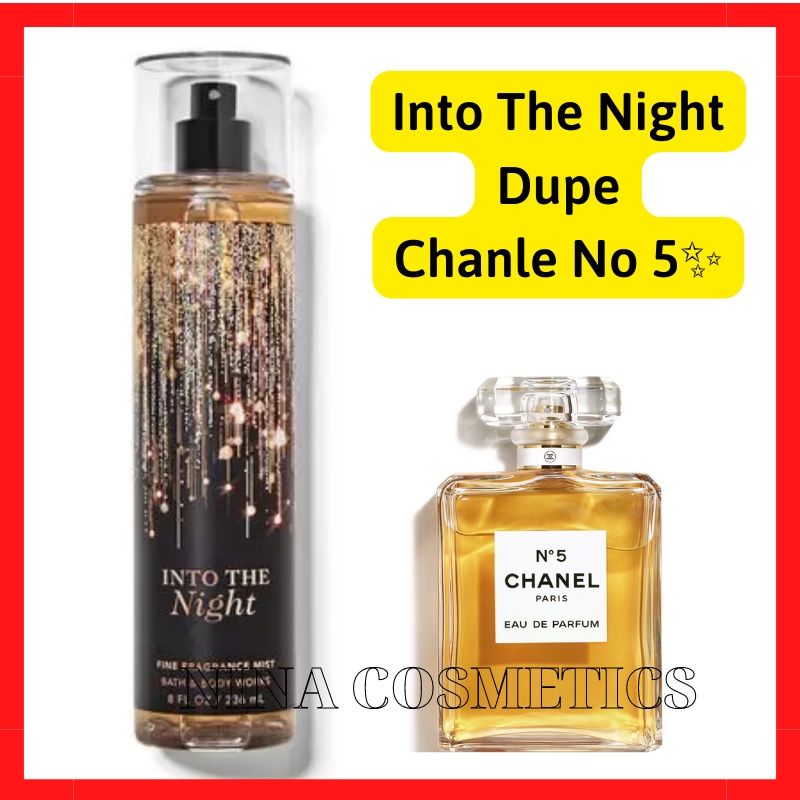 Xịt Thơm Body Mist Bath & Body Works Into The Night Hương Gỗ Dịu Nhẹ