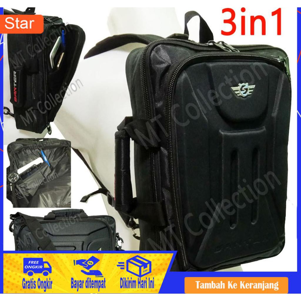 Ba Lô 3 Trong 1 + Ngăn Đựng Laptop 14 Inch | BigBuy360 - bigbuy360.vn