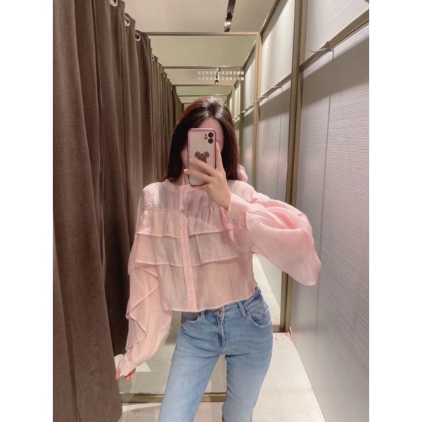 ÁO VOAN TƠ TAY DÀI BÈO NGỰC ZR XUẤT XỊN