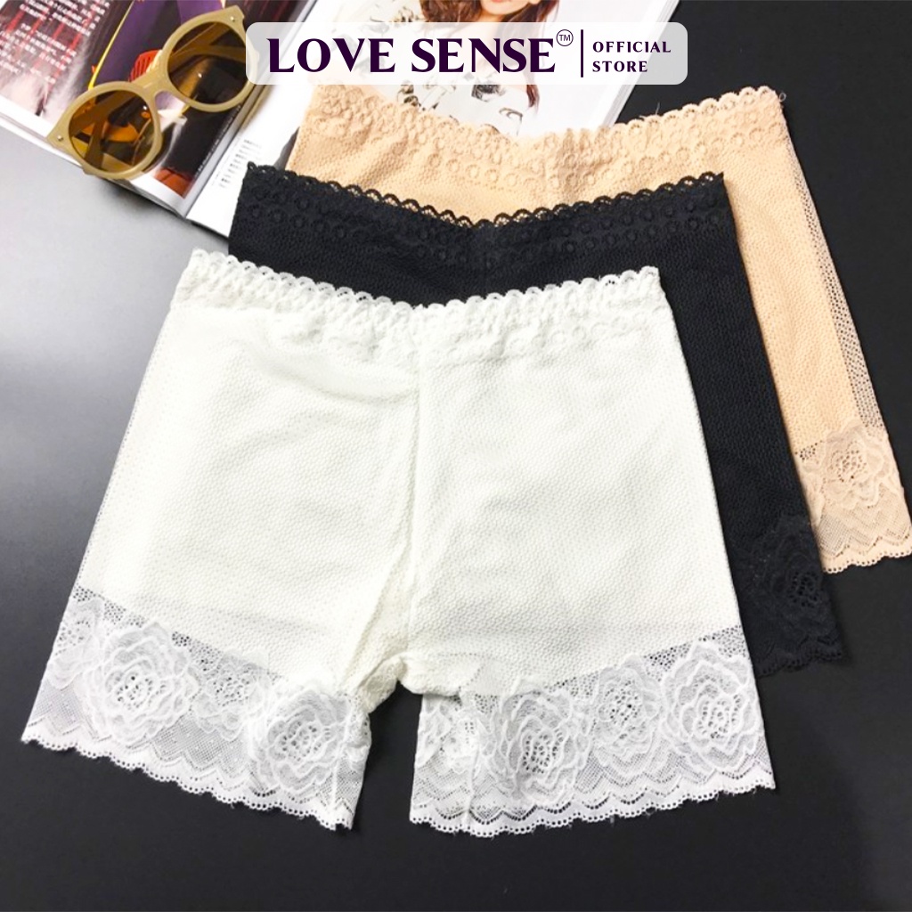 Quần Mặc Trong Váy Ren Hoa Cao Cấp . Ôm Sát Body Mã 5762