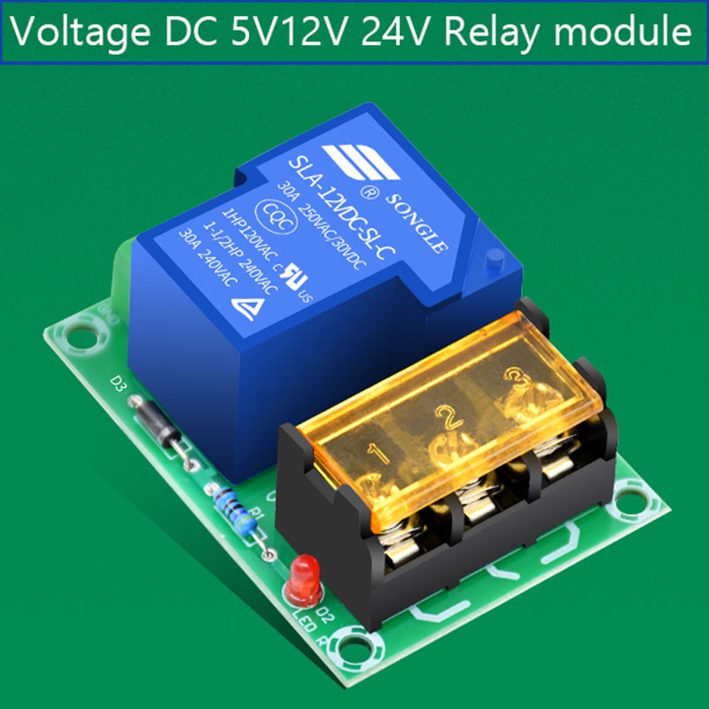 Mô Đun Rơ Le XH-M175 30A DC 5V 12V 24V Chất Lượng Cao