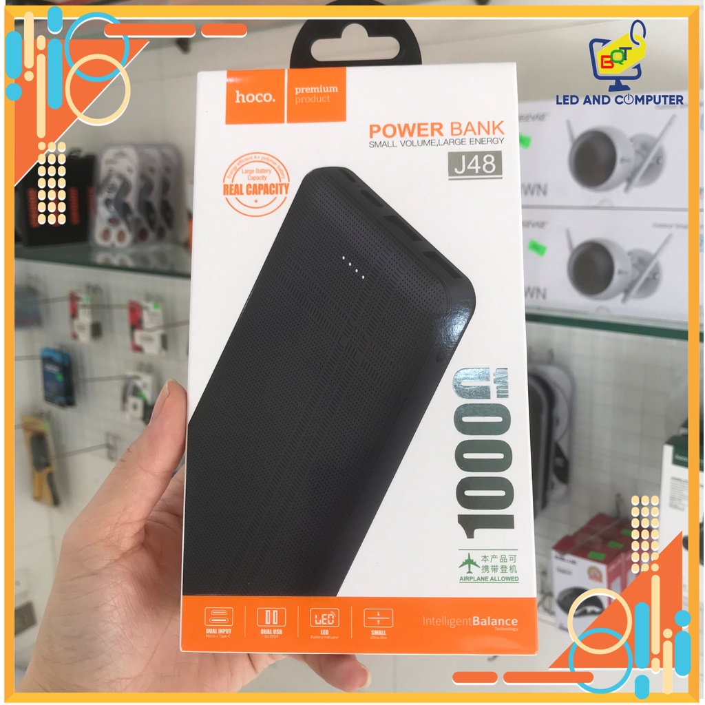 PIN DỰ PHÒNG HOCO J48/ 10.000MAH Chính Hãng