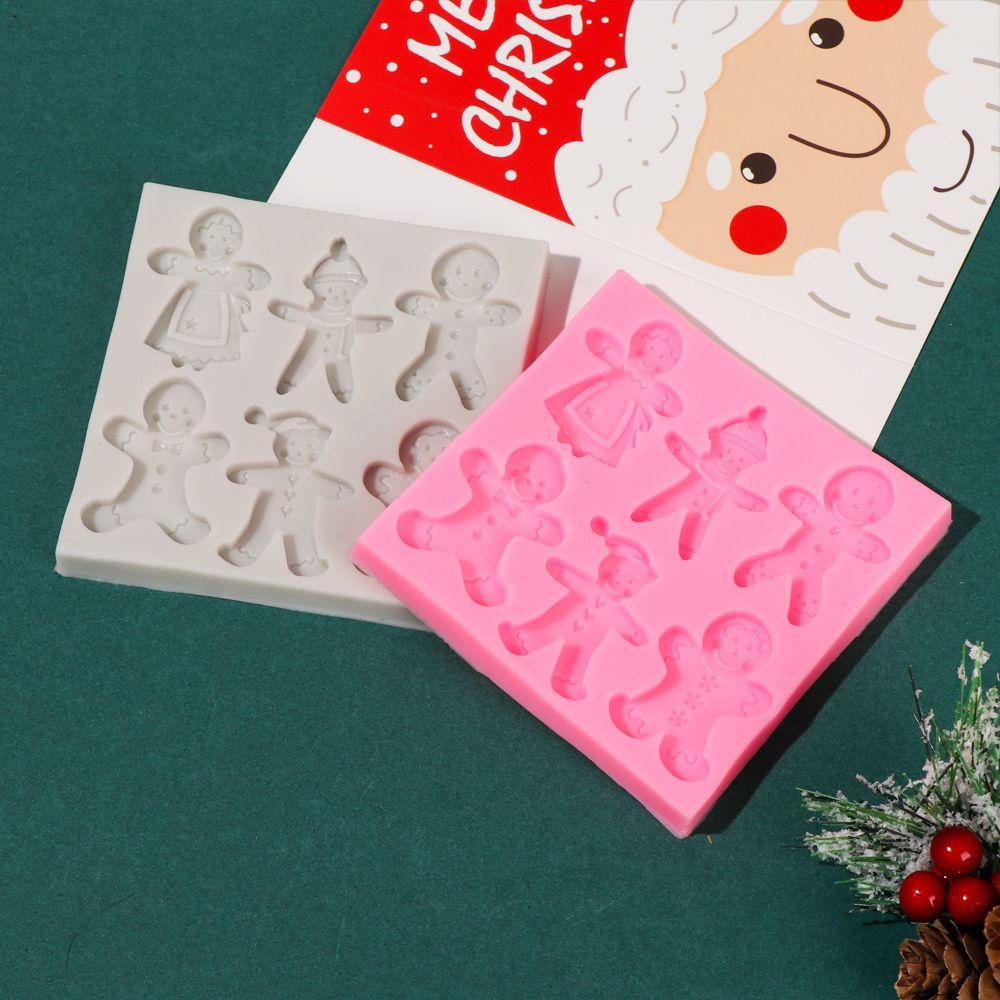 Khuôn Silicone Làm Bánh Gừng / Bánh Mì Thủ Công DIY
