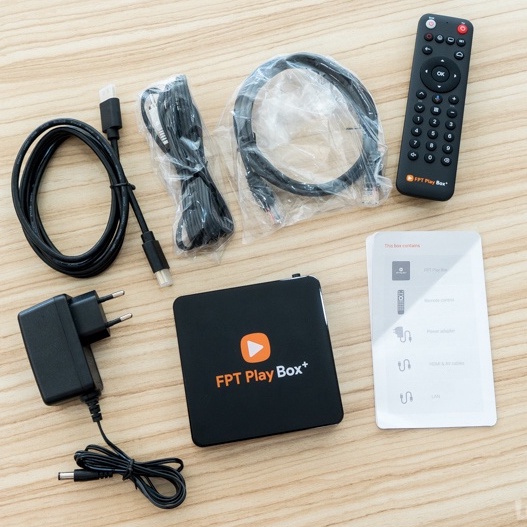 FPT Play Box 2020 mã S500 Truyền hình điều khiển giọng nói Đầu FPT Box 2020 plus 4K Android TV Box FPT 10 - Chính Hãng