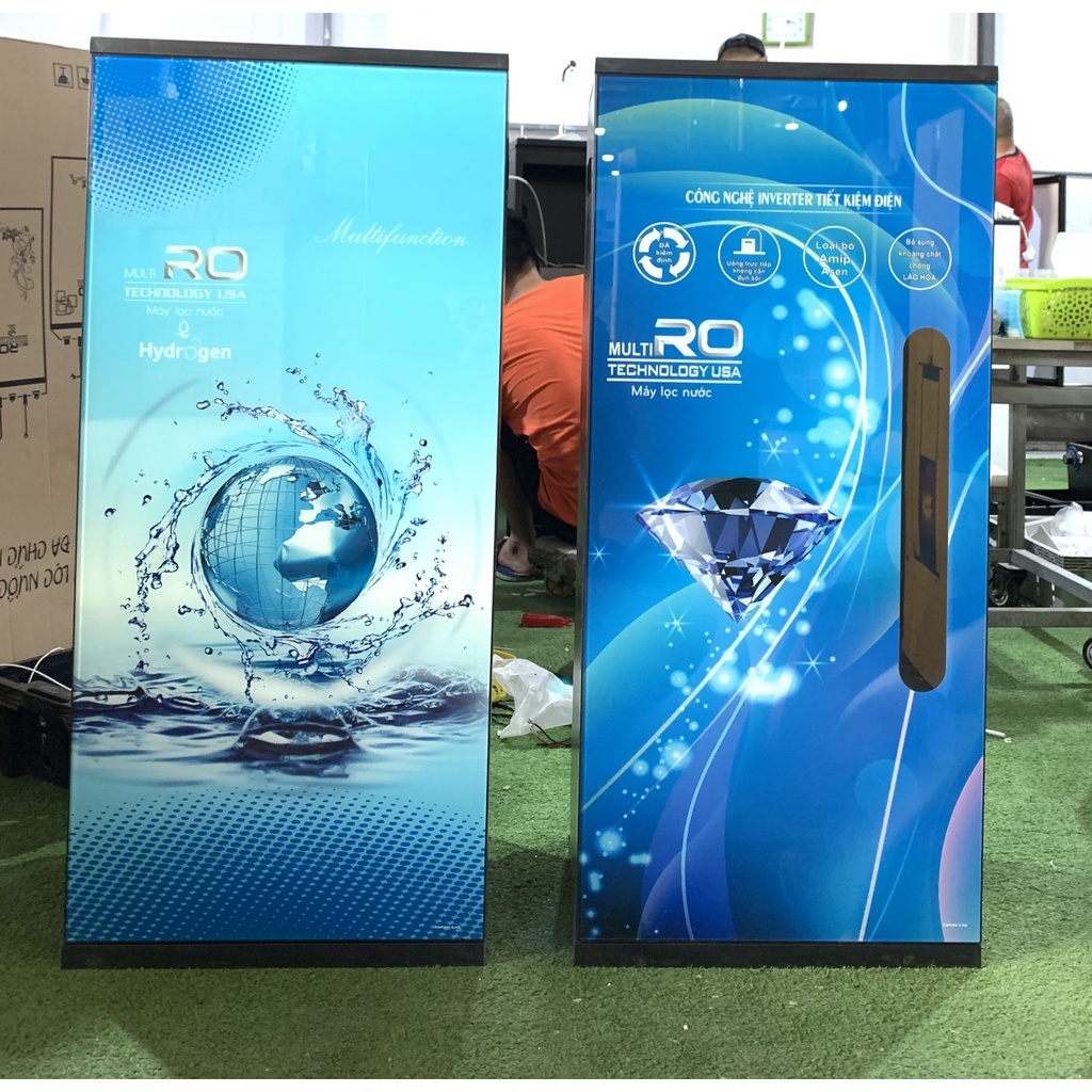 Vỏ Tủ Kính Máy Lọc Nước RO, Tủ Kính 4D Cường Lực Cực Sang Trọng.