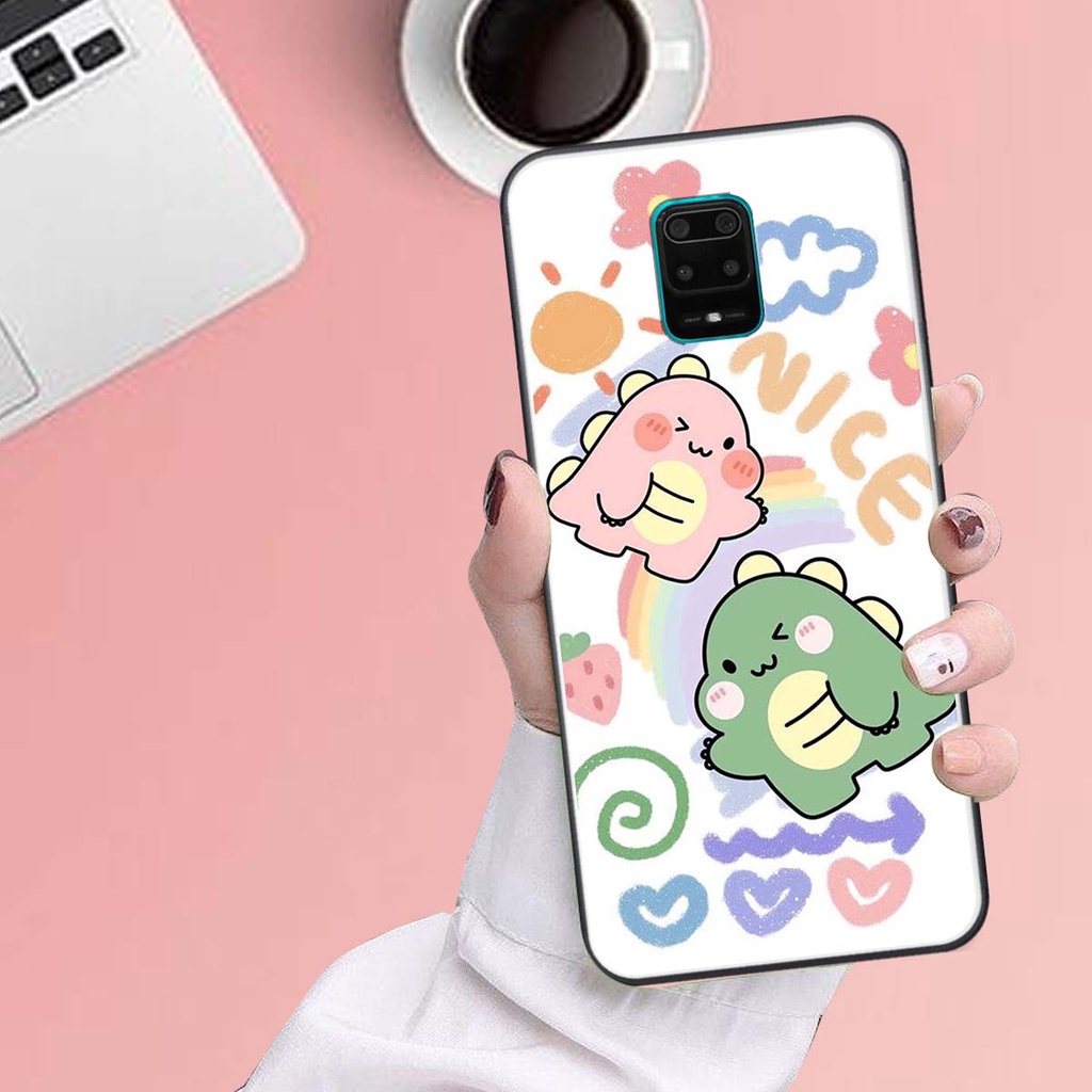 Ốp lưng Xiaomi REDMI NOTE 9S / REDMI NOTE 9 PRO in hình khủng long , gấu nâu xinh xắn, siêu cute  mà còn vô cùng RẺ -ĐẸP
