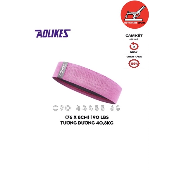 Dây Mini Band Đàn Hồi Kháng Lực Tập Mông Chân Đùi Loại Chuyên Gym & Yoga
