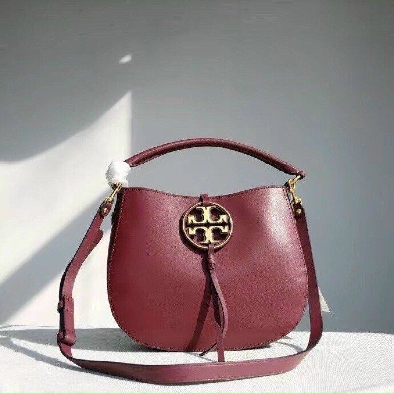 TÚI TORY MILLER METAL LOGO MINI HOBO