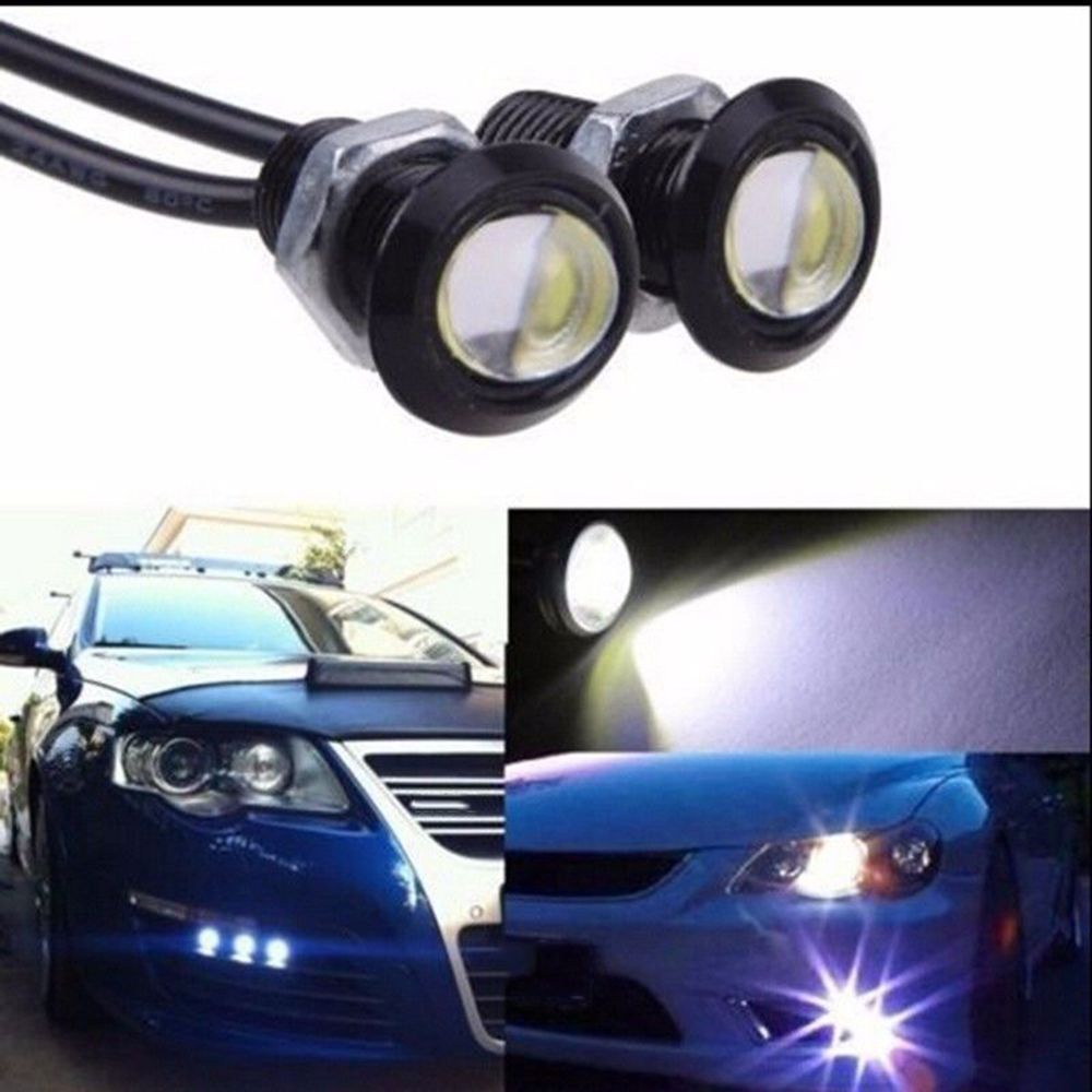 Đèn Pha LED DRL 18MM Siêu Sáng Nhiều Màu Sắc Chất Lượng Cao