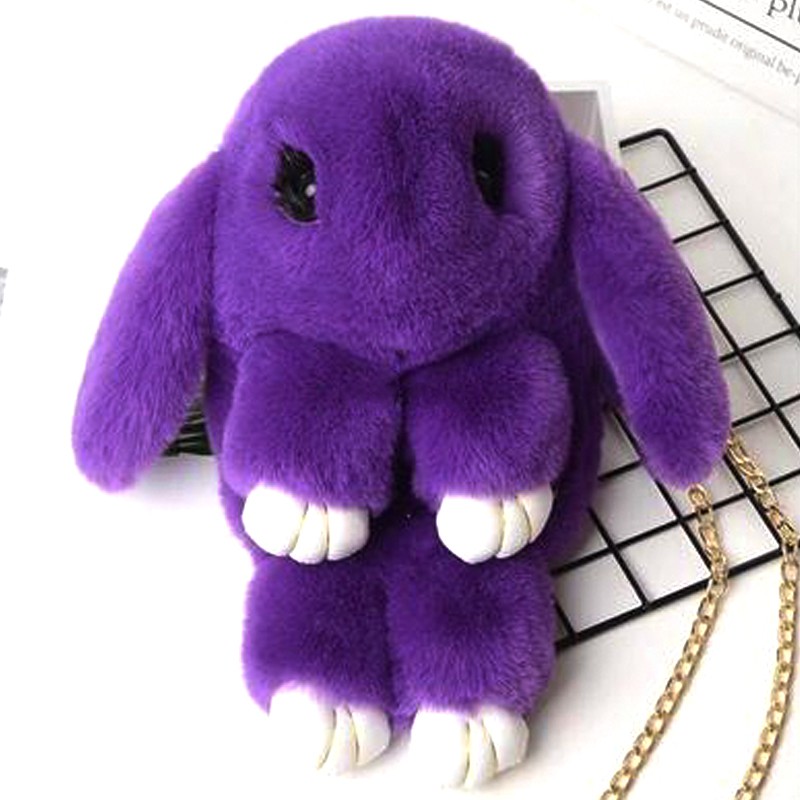 Túi đeo hình gấu bông siêu dễ thương .kiêm ba lô long mềm mượt 98107