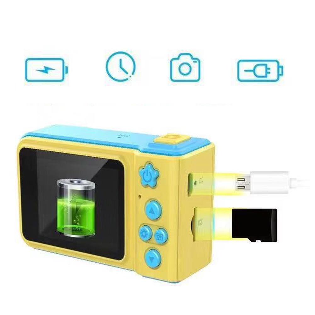 Camera kỹ thuật số -  Máy Ảnh Trẻ Em 2.0MP mini - Quà Tặng Sinh nhật dễ thương
