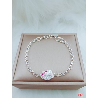 Lắc mèo kitty bạc ta