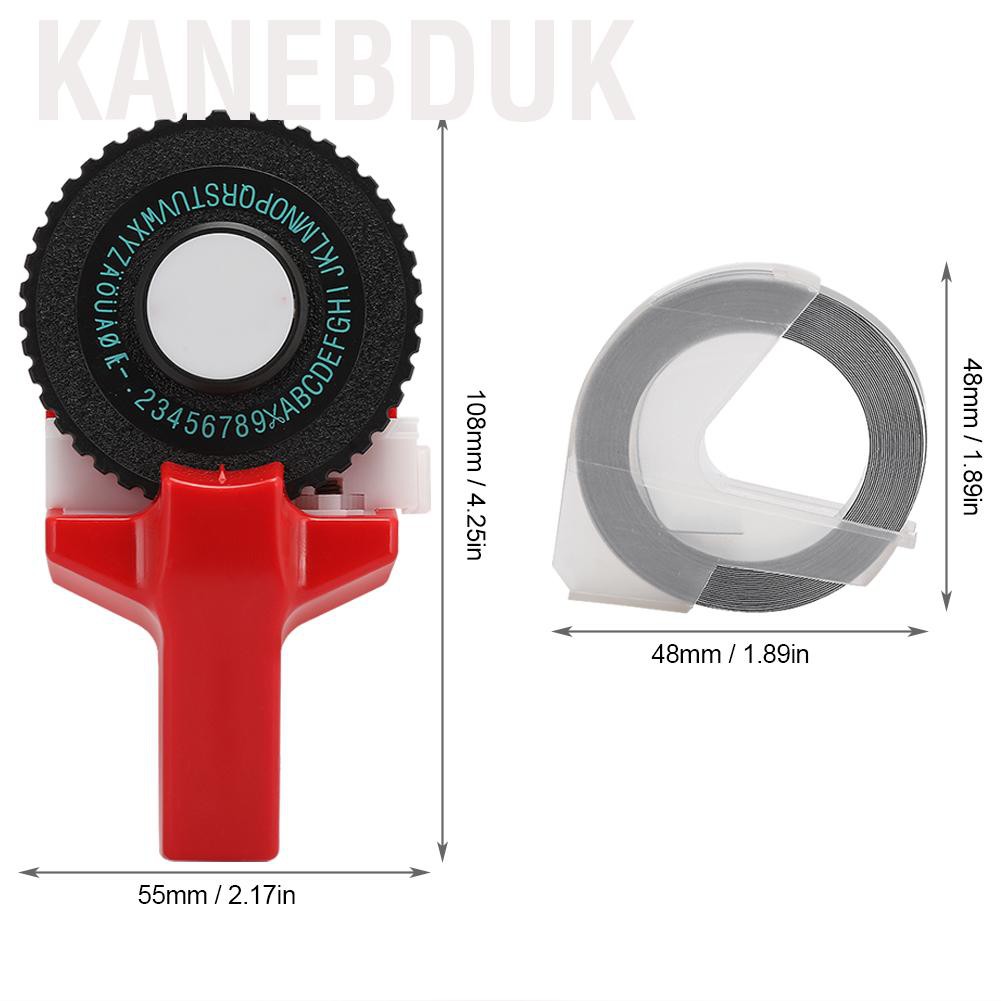 Cuộn Băng Keo Nhựa Abs Dập Nổi 3d 9mm Dùng Trang Trí Sổ Tay | BigBuy360 - bigbuy360.vn