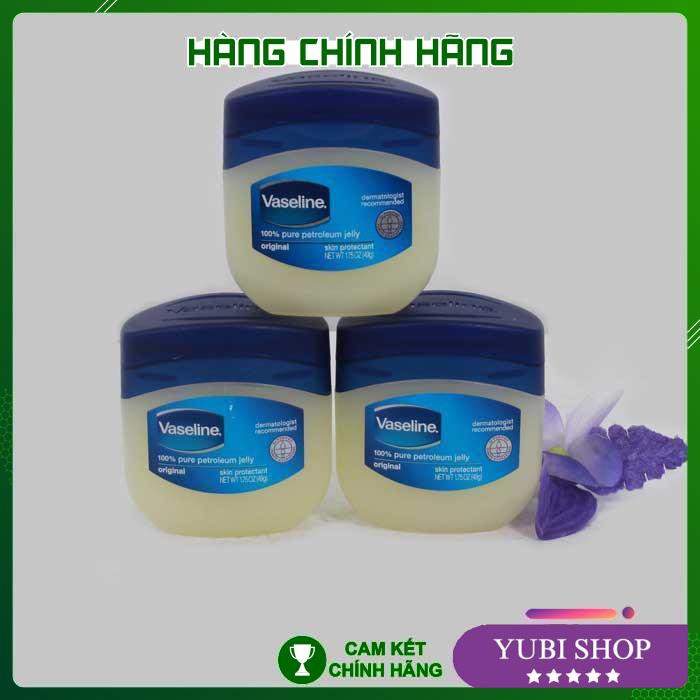 [HÀNG AUTH] KEM DƯỠNG ẨM VASELINE CHÍNH HÃNG CỦA MỸ - KEM TRỊ NỨT NẺ, KHÔ DA VASELINE 100% PURE PETROLEUM JELLY 49G