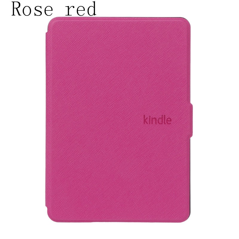 Bao da siêu mỏng màu trơn cho máy đọc sách Amazon Kindle Paperwhite 1/2/3 6&quot;